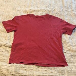 Hollister Red Cotton Tee